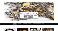 Desktop Screenshot of cherylsbeadjewelry.com