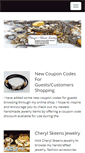 Mobile Screenshot of cherylsbeadjewelry.com